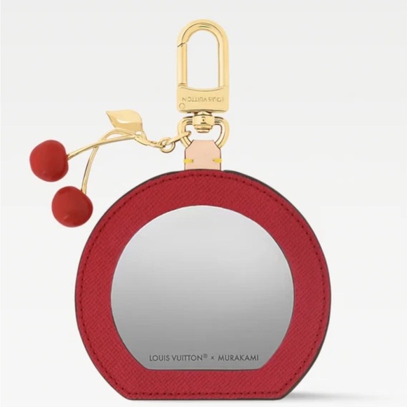 Louis Vuitton Takashi Murakami Cherry Mirror with Charm - Picture 3 of 7